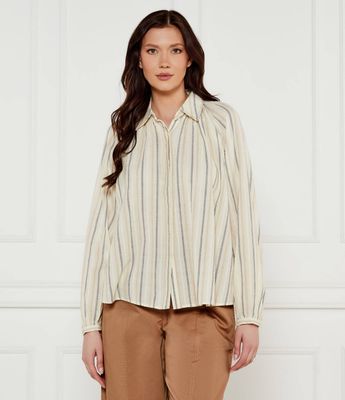 Koszula damska wiosenna Ba&sh ze sklepu: Gomez Fashion Store w kategorii: Koszule damskie - zdjęcie 874714-BD9-10338_BH251W000009004