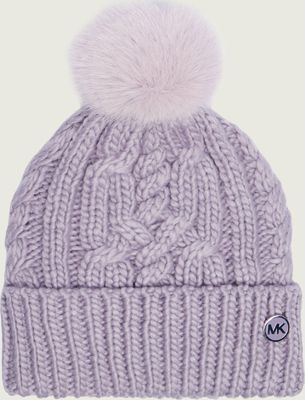 Czapka zimowa damska Michael Kors ze sklepu: Gomez Fashion Store w kategorii: Czapki zimowe damskie - zdjęcie 874714-BD9-10338_MK245W000160532