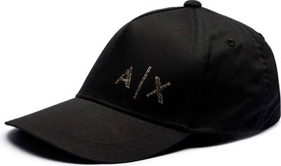 Czapka z daszkiem męska Armani Exchange ze sklepu: Gomez Fashion Store w kategorii: Czapki z daszkiem męskie - zdjęcie 874714-BD9-10338_AX252M000017H50