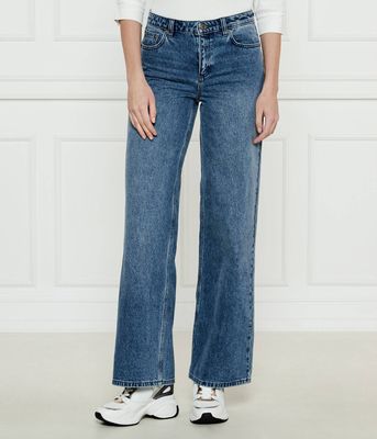 Jeansy damskie Michael Kors ze sklepu: Gomez Fashion Store w kategorii: Jeansy damskie - zdjęcie 874714-BD9-10338_MK251W000086987