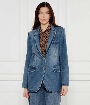 Marynarka elegancki Michael Kors ze sklepu: Gomez Fashion Store w kategorii: Marynarki damskie - zdjęcie 874714-BD9-10338_MK251W000087987