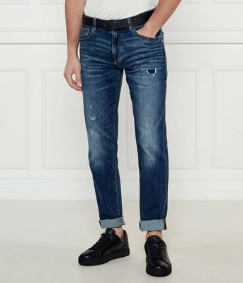 Jeansy męskie na wiosnę Armani Exchange ze sklepu: Gomez Fashion Store w kategorii: Jeansy męskie - zdjęcie 874714-BD9-10338_AX252M000070I31