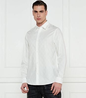 Armani Exchange - Koszula męska ze sklepu: Gomez Fashion Store w kategorii: Koszule męskie - zdjęcie 874714-BD9-10338_AX252M000076H83