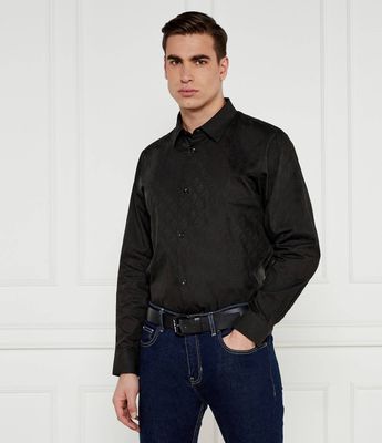 Koszula męska na wiosnę Armani Exchange ze sklepu: Gomez Fashion Store w kategorii: Koszule męskie - zdjęcie 874714-BD9-10338_AX252M000076I93