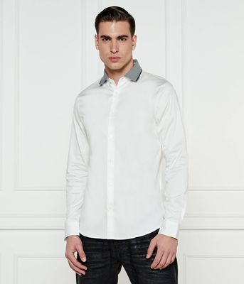 Koszula męska elegancka Armani Exchange ze sklepu: Gomez Fashion Store w kategorii: Koszule męskie - zdjęcie 874714-BD9-10338_AX252M000077I16