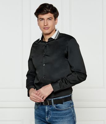 Koszula męska casual Armani Exchange ze sklepu: Gomez Fashion Store w kategorii: Koszule męskie - zdjęcie 874714-BD9-10338_AX252M000077I35