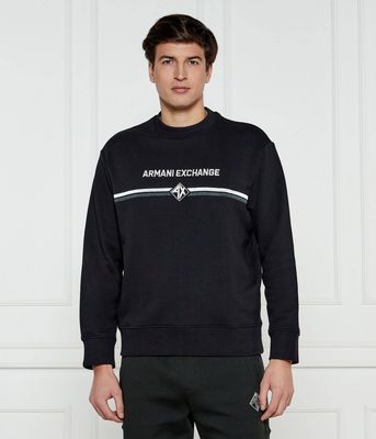 Armani Exchange - Bluza męska w stylu młodzieżowym ze sklepu: Gomez Fashion Store w kategorii: Bluzy męskie - zdjęcie 874714-BD9-10338_AX252M000082I94