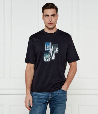 T-shirt męski wiosenny młodzieżowy Armani Exchange ze sklepu: Gomez Fashion Store w kategorii: T-shirty męskie - zdjęcie 874714-BD9-10338_AX252M000085I94