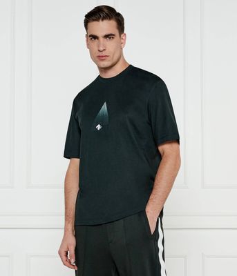 Armani Exchange - T-shirt męski casualowy ze sklepu: Gomez Fashion Store w kategorii: T-shirty męskie - zdjęcie 874714-BD9-10338_AX252M000086I93