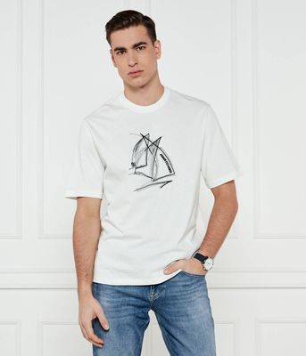 T-shirt męski Armani Exchange ze sklepu: Gomez Fashion Store w kategorii: T-shirty męskie - zdjęcie 874714-BD9-10338_AX252M000087H83