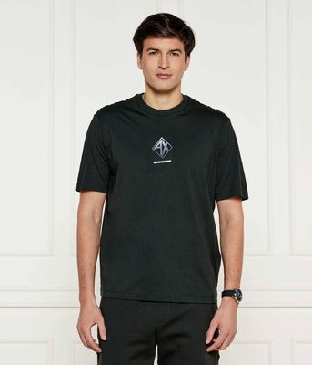 T-shirt męski casual Armani Exchange ze sklepu: Gomez Fashion Store w kategorii: T-shirty męskie - zdjęcie 874714-BD9-10338_AX252M000089I93