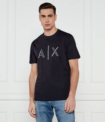 T-shirt męski na wiosnę Armani Exchange ze sklepu: Gomez Fashion Store w kategorii: T-shirty męskie - zdjęcie 874714-BD9-10338_AX252M000098I94