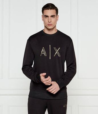 T-shirt męski na wiosnę Armani Exchange ze sklepu: Gomez Fashion Store w kategorii: T-shirty męskie - zdjęcie 874714-BD9-10338_AX252M000104H50