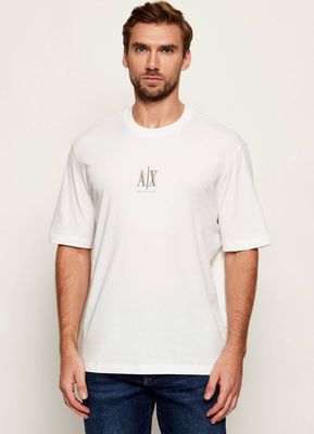 T-shirt męski wiosenny Armani Exchange ze sklepu: Gomez Fashion Store w kategorii: T-shirty męskie - zdjęcie 874714-BD9-10338_AX252M000126H83