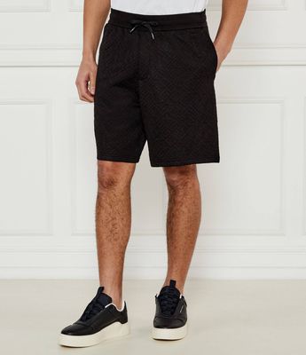 Spodenki męskie w sportowym stylu Armani Exchange ze sklepu: Gomez Fashion Store w kategorii: Spodenki męskie - zdjęcie 874714-BD9-10338_AX252M000140I09