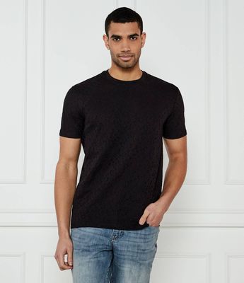 T-shirt męski casualowy Armani Exchange ze sklepu: Gomez Fashion Store w kategorii: T-shirty męskie - zdjęcie 874714-BD9-10338_AX252M000142I09