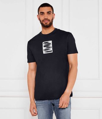 T-shirt męski wiosenny Armani Exchange ze sklepu: Gomez Fashion Store w kategorii: T-shirty męskie - zdjęcie 874714-BD9-10338_AX252M000145I94