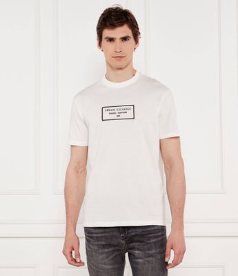 Armani Exchange - T-shirt męski młodzieżowy ze sklepu: Gomez Fashion Store w kategorii: T-shirty męskie - zdjęcie 874714-BD9-10338_AX252M000146H83