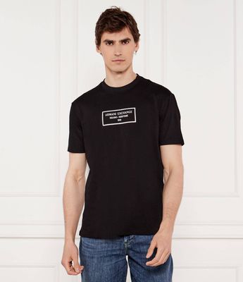 T-shirt męski na wiosnę Armani Exchange ze sklepu: Gomez Fashion Store w kategorii: T-shirty męskie - zdjęcie 874714-BD9-10338_AX252M000146H50