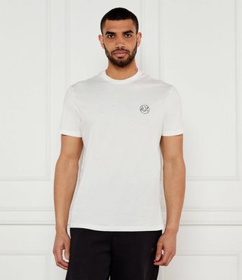 Armani Exchange - T-shirt męski casual na wiosnę ze sklepu: Gomez Fashion Store w kategorii: T-shirty męskie - zdjęcie 874714-BD9-10338_AX252M000150H83
