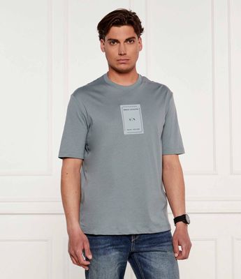 T-shirt męski w stylu młodzieżowym Armani Exchange ze sklepu: Gomez Fashion Store w kategorii: T-shirty męskie - zdjęcie 874714-BD9-10338_AX252M000153I89