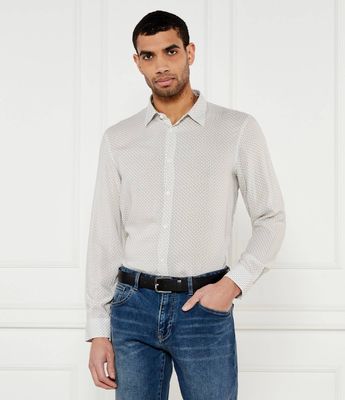 Armani Exchange - Koszula męska na wiosnę ze sklepu: Gomez Fashion Store w kategorii: Koszule męskie - zdjęcie 874714-BD9-10338_AX252M000156H99