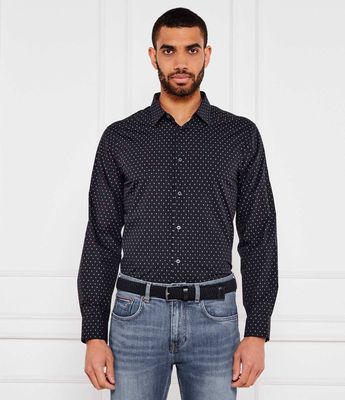 Koszula męska na wiosnę Armani Exchange ze sklepu: Gomez Fashion Store w kategorii: Koszule męskie - zdjęcie 874714-BD9-10338_AX252M000158I08