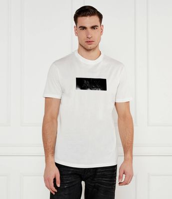 Armani Exchange - T-shirt męski młodzieżowy ze sklepu: Gomez Fashion Store w kategorii: T-shirty męskie - zdjęcie 874714-BD9-10338_AX252M000166H83