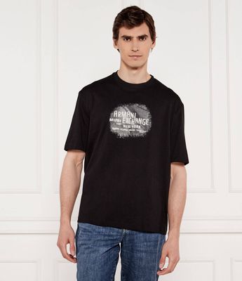 T-shirt męski na wiosnę Armani Exchange ze sklepu: Gomez Fashion Store w kategorii: T-shirty męskie - zdjęcie 874714-BD9-10338_AX252M000170H50