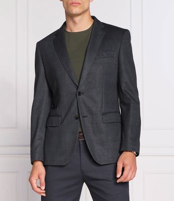 BOSS BLACK - Marynarka męska elegancka ze sklepu: Gomez Fashion Store w kategorii: Marynarki męskie - zdjęcie 874714-BD9-10338_BB225M000018001