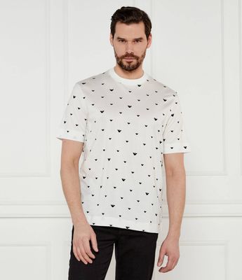 T-shirt męski na wiosnę Emporio Armani ze sklepu: Gomez Fashion Store w kategorii: T-shirty męskie - zdjęcie 874714-BD9-10338_EA252M000072N91