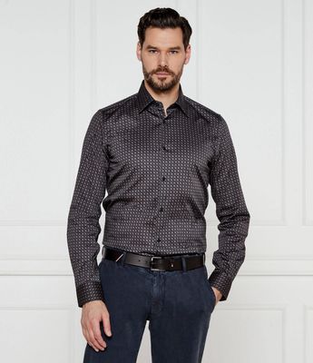 Koszula męska z klasycznym kołnierzykiem Joop! ze sklepu: Gomez Fashion Store w kategorii: Koszule męskie - zdjęcie 874714-BD9-10338_JO251M000017404