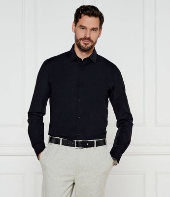 Koszula męska z klasycznym kołnierzykiem Joop! ze sklepu: Gomez Fashion Store w kategorii: Koszule męskie - zdjęcie 874714-BD9-10338_JO251M000018001