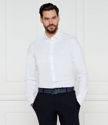 Koszula męska z klasycznym kołnierzykiem Joop! ze sklepu: Gomez Fashion Store w kategorii: Koszule męskie - zdjęcie 874714-BD9-10338_JO251M000018100