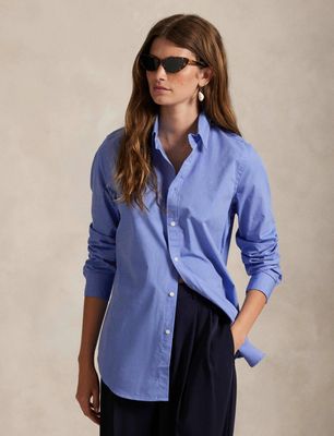 Koszula damska na wiosnę Polo Ralph Lauren ze sklepu: Gomez Fashion Store w kategorii: Koszule damskie - zdjęcie 874714-BD9-10338_PR251W000020I82