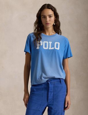 Bluzka damska w stylu młodzieżowym Polo Ralph Lauren ze sklepu: Gomez Fashion Store w kategorii: Bluzki damskie - zdjęcie 874714-BD9-10338_PR251W00003644E