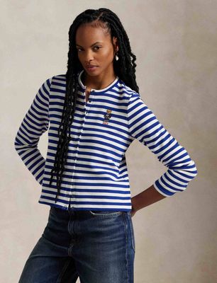 Polo Ralph Lauren - Sweter damski na wiosnę ze sklepu: Gomez Fashion Store w kategorii: Swetry damskie - zdjęcie 874714-BD9-10338_PR251W00003836E