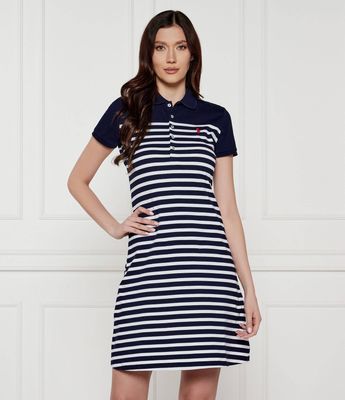 Sukienka prosta Polo Ralph Lauren ze sklepu: Gomez Fashion Store w kategorii: Sukienki - zdjęcie 874714-BD9-10338_PR251W000052W16