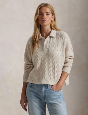 Sweter damski Polo Ralph Lauren ze sklepu: Gomez Fashion Store w kategorii: Swetry damskie - zdjęcie 874714-BD9-10338_PR245W00005163E