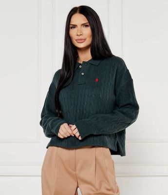 Sweter damski Polo Ralph Lauren ze sklepu: Gomez Fashion Store w kategorii: Swetry damskie - zdjęcie 874714-BD9-10338_PR245W00005165E