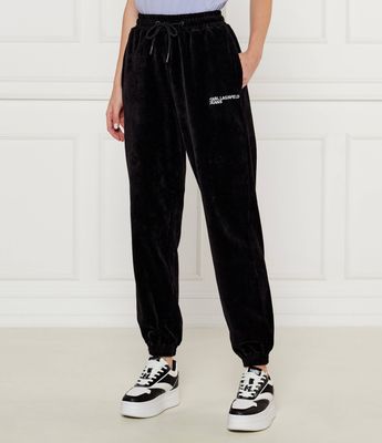 Karl Lagerfeld Jeans - Spodnie damskie w sportowym stylu ze sklepu: Gomez Fashion Store w kategorii: Spodnie damskie - zdjęcie 874714-BD9-10338_KJ245W000030002