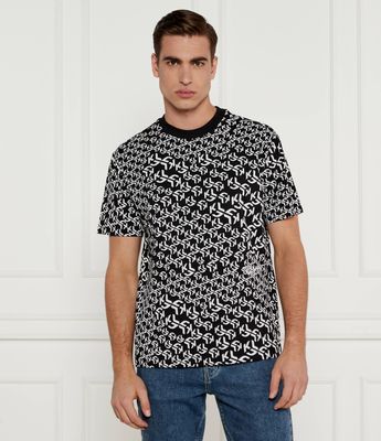 T-shirt męski na wiosnę Karl Lagerfeld Jeans ze sklepu: Gomez Fashion Store w kategorii: T-shirty męskie - zdjęcie 874714-BD9-10338_KJ245M000002010