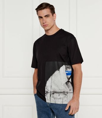 T-shirt męski młodzieżowy Karl Lagerfeld Jeans ze sklepu: Gomez Fashion Store w kategorii: T-shirty męskie - zdjęcie 874714-BD9-10338_KJ245M000004002
