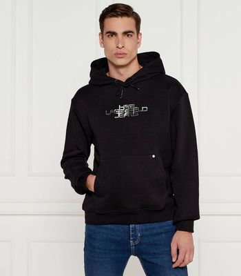 Bluza męska na wiosnę Karl Lagerfeld Jeans ze sklepu: Gomez Fashion Store w kategorii: Bluzy męskie - zdjęcie 874714-BD9-10338_KJ245M000006002