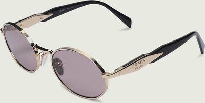 Okulary przeciwsłoneczne damskie PRADA ze sklepu: Gomez Fashion Store w kategorii: Okulary przeciwsłoneczne damskie - zdjęcie 874714-BD9-10338_PP251W000005270