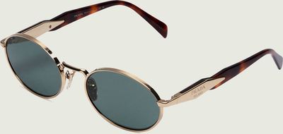 Okulary przeciwsłoneczne damskie PRADA ze sklepu: Gomez Fashion Store w kategorii: Okulary przeciwsłoneczne damskie - zdjęcie 874714-BD9-10338_PP251W000005271