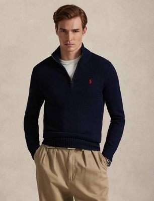 Sweter męski casual Polo Ralph Lauren ze sklepu: Gomez Fashion Store w kategorii: Swetry męskie - zdjęcie 874714-BD9-10338_PR251M000018E88