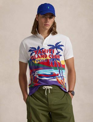 T-shirt męski na wiosnę Polo Ralph Lauren ze sklepu: Gomez Fashion Store w kategorii: T-shirty męskie - zdjęcie 874714-BD9-10338_PR251M00006459F