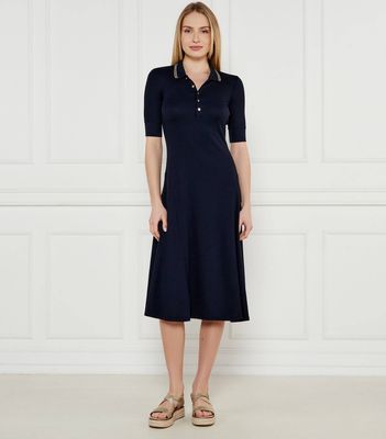 Sukienka na wiosnę trapezowa LAUREN RALPH LAUREN ze sklepu: Gomez Fashion Store w kategorii: Sukienki - zdjęcie 874714-BD9-10338_RL251W00004488F