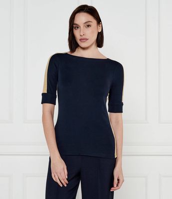 Bluzka damska casualowa LAUREN RALPH LAUREN ze sklepu: Gomez Fashion Store w kategorii: Bluzki damskie - zdjęcie 874714-BD9-10338_RL251W00004888F